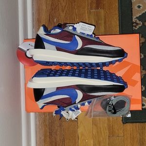 Nike x Undercover x Sacai LDWaffle Maroon. US Men's 9.5